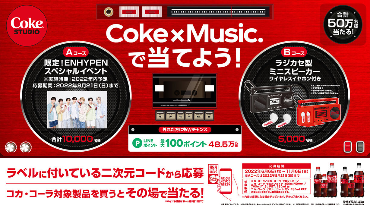 コカ･コーラTM サマーキャンペーン＋ゼロシュガーレモン (パッケージプロモーション)