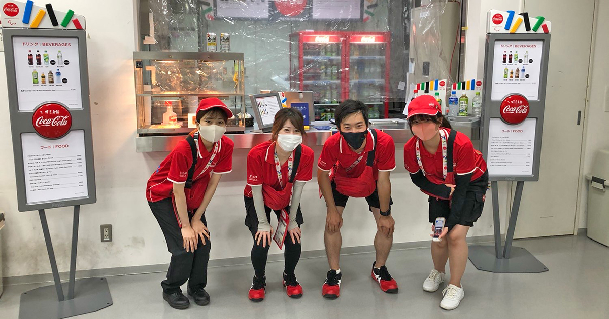 東京2020オリンピックに当社社員がスタッフとして参加